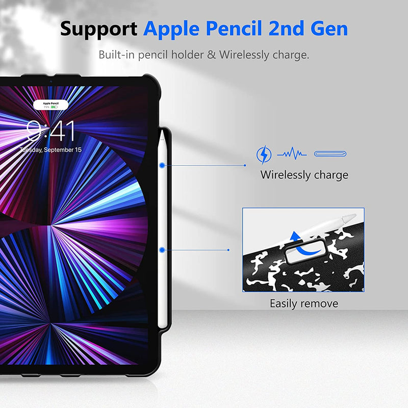 ipad case with pencil holder