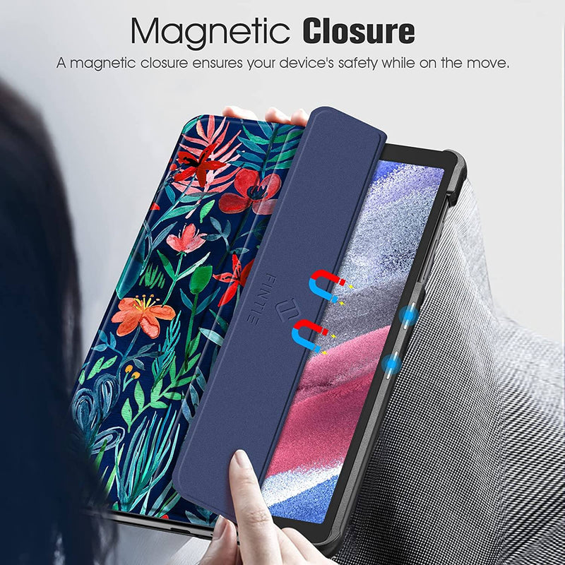 galaxy tab a7 lite trifold cover fintie