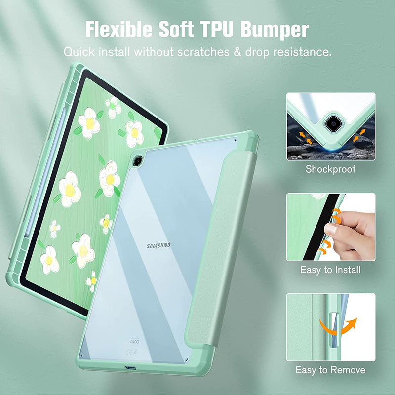 Galaxy Tab S6 Lite 10.4" 2024/2022/2020 Hybrid Slim Case | Fintie