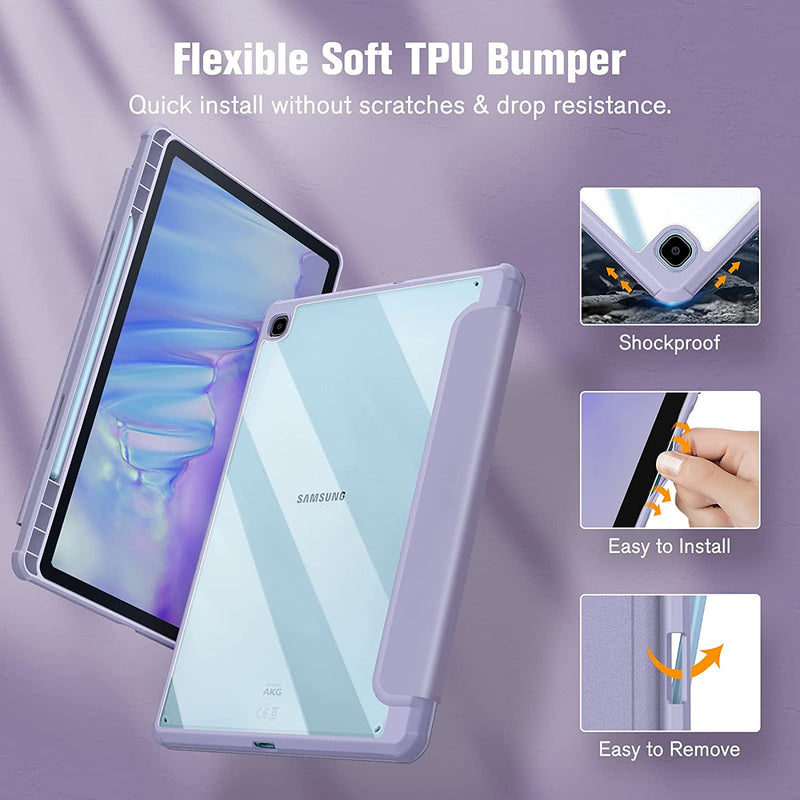 Galaxy Tab S6 Lite 10.4" 2024/2022/2020 Hybrid Slim Case | Fintie