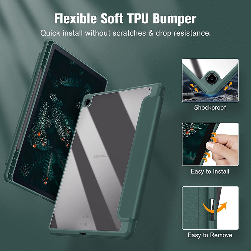 Galaxy Tab S6 Lite 10.4" 2024/2022/2020 Hybrid Slim Case | Fintie