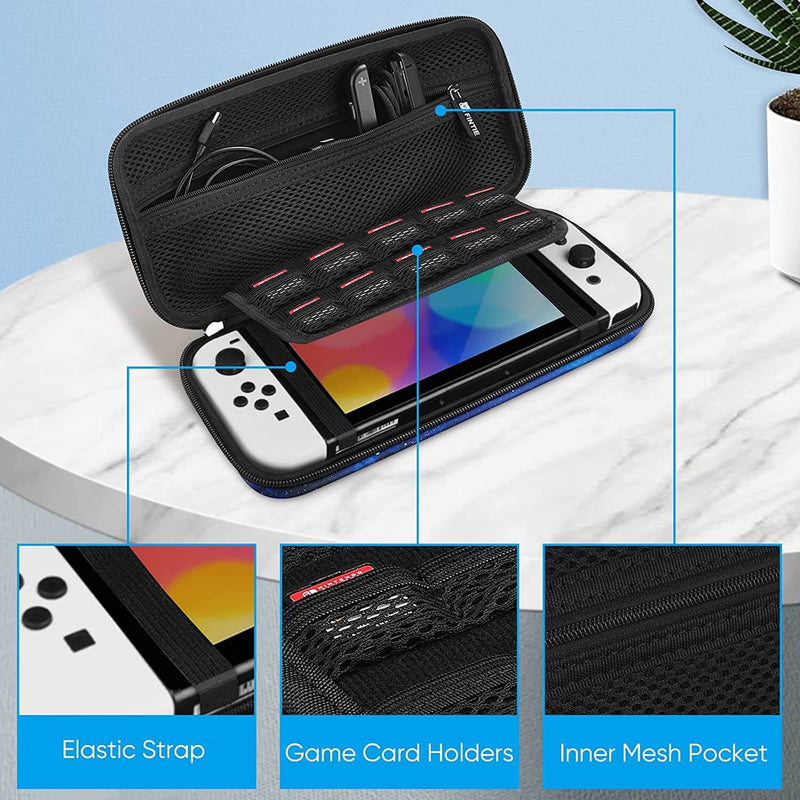 nintendo switch case with game card slots