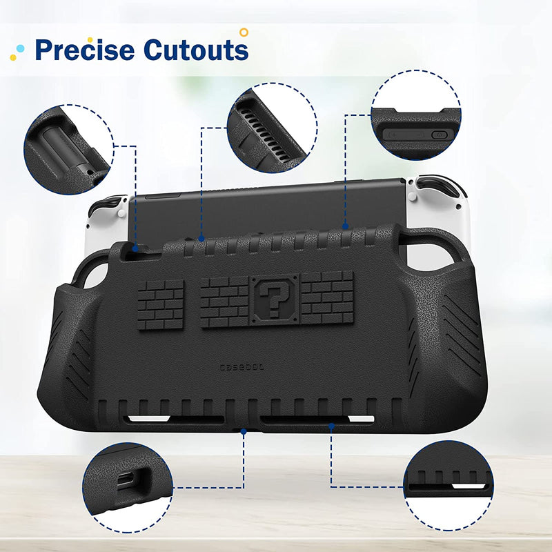 nintendo switch oled case with cutouts