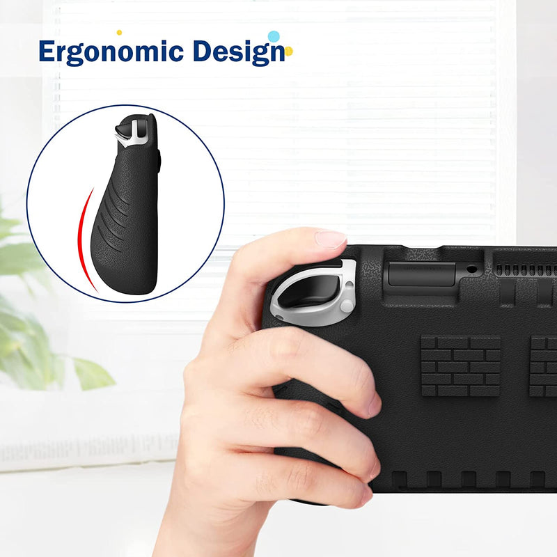 nintendo switch oled case with handle grips