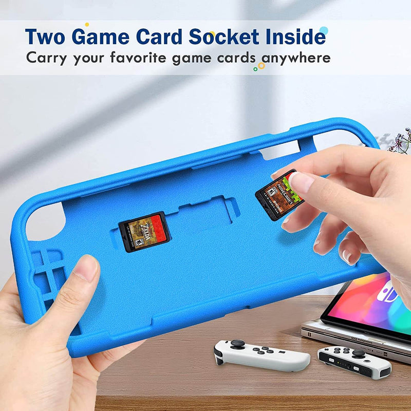 put nintendo game card into the fintie case