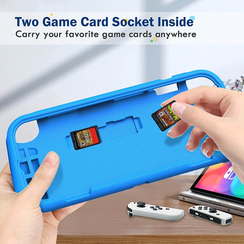 put nintendo game card into the fintie case