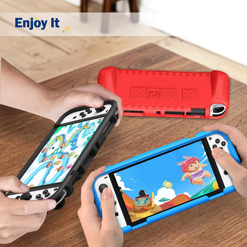 enjoy nintendo games with fintie case on