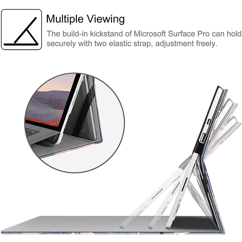 multi-angle case for ms surface pro 7+