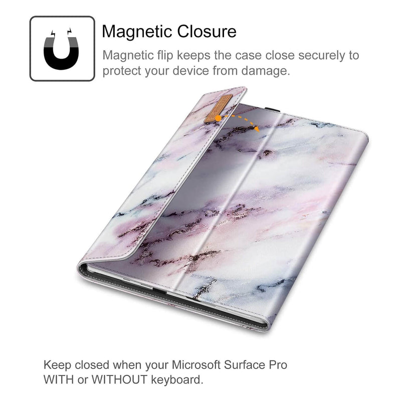 surface pro 6 case with magnetic closure