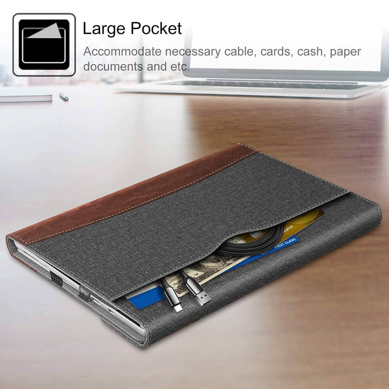  fintie case with a pocket for microsoft surface pro 7