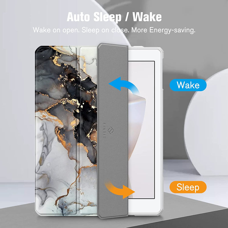 iPad 6th/5th Gen (2018/2017), iPad Air 2nd/1st Gen Hybrid Slim Clear Back Case | Fintie