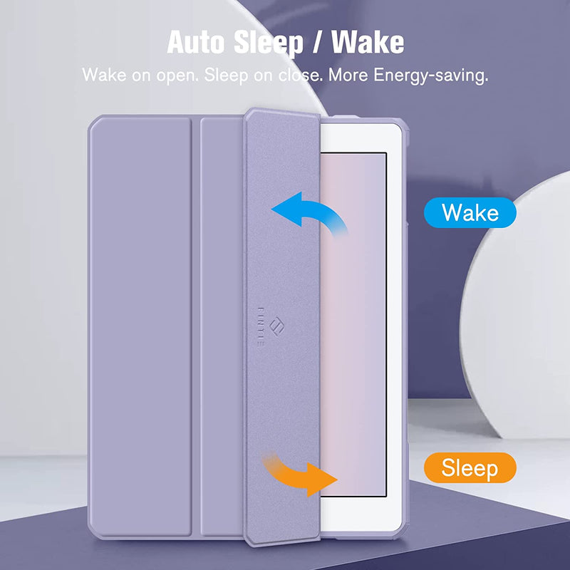 iPad 6th/5th Gen (2018/2017), iPad Air 2nd/1st Gen Hybrid Slim Clear Back Case | Fintie