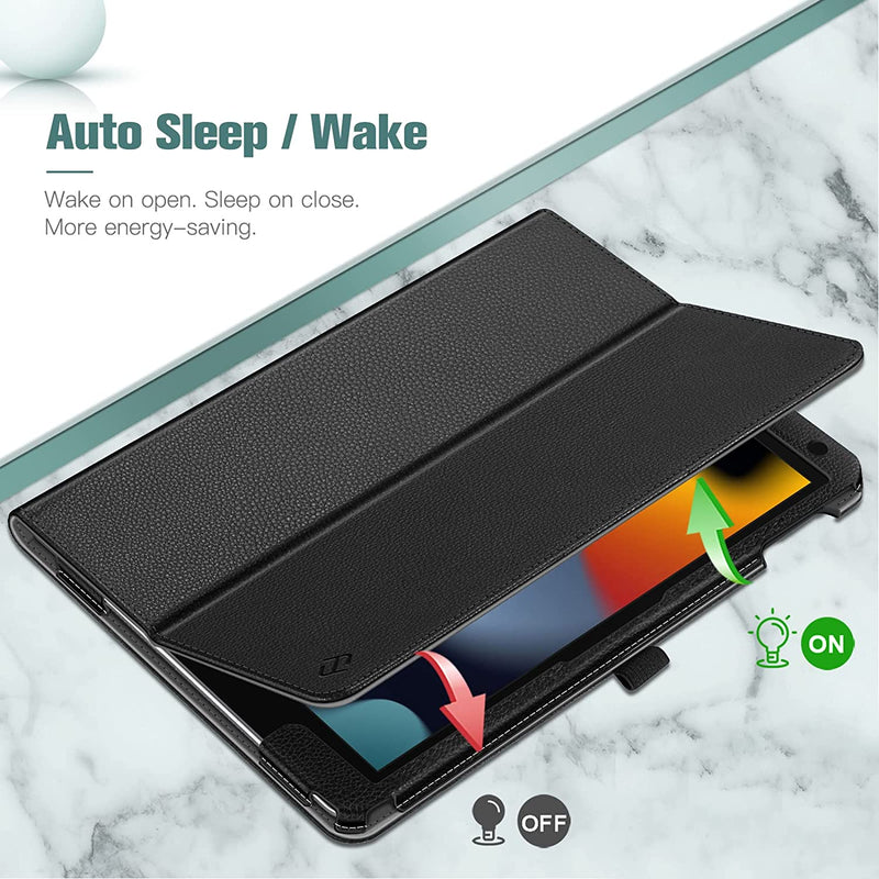 fintie ipad 9th gen case auto-wake/sleep