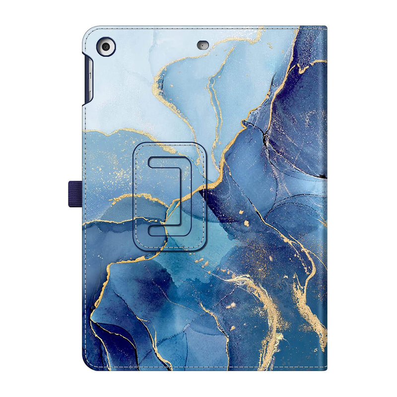 fintie ipad 9th gen case in ocean marble