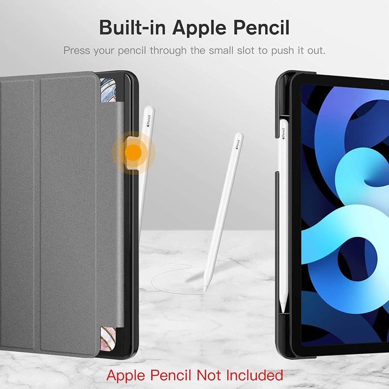 iPad Air 11 (M2 chip)/ iPad Air 5th/4th Gen 10.9" Trifold Case w/ Pencil Holder | Fintie
