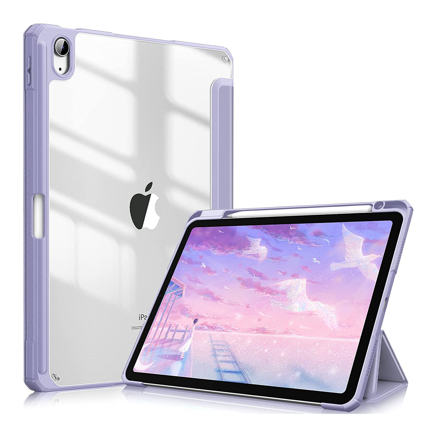 Fintie Black Case iPad 10.2 2020 Magnetic Multiple Viewing Angle Stand Cover Shockproof