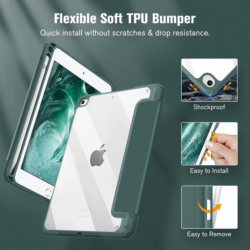 iPad Mini 5 (2019) / iPad Mini 4 (2015) Hybrid Slim Shockproof Case | Fintie