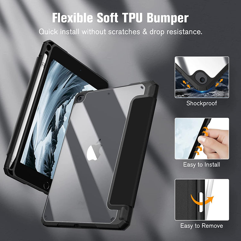 iPad Mini 5 (2019) / iPad Mini 4 (2015) Hybrid Slim Shockproof Case | Fintie