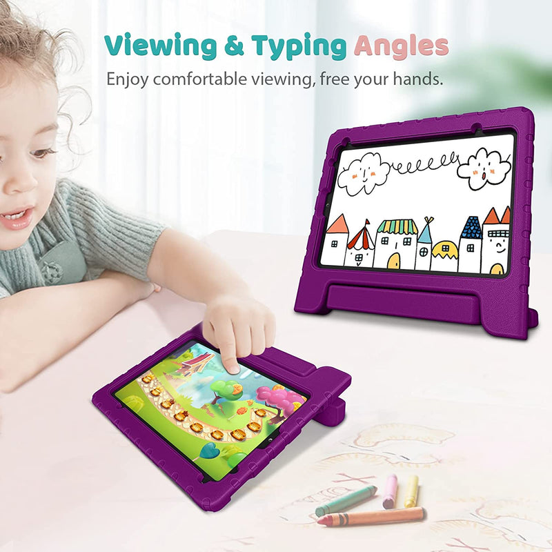 iPad Mini A17 Pro (2024)/ iPad Mini 6th Gen (2021) Shockproof Kiddie Handle Stand Case | Fintie