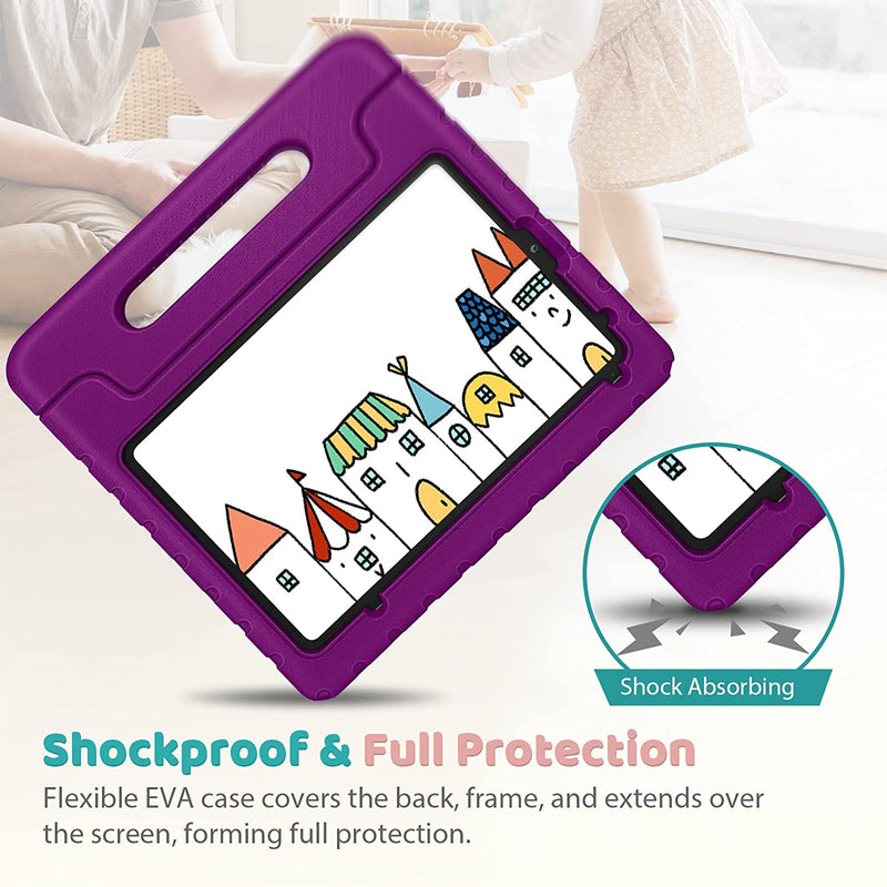 iPad Mini A17 Pro (2024)/ iPad Mini 6th Gen (2021) Shockproof Kiddie Handle Stand Case | Fintie