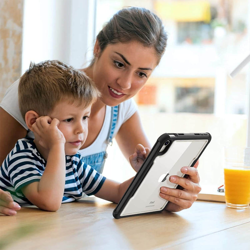 iPad Mini A17 Pro (2024), iPad Mini 6th Gen (2021) Shockproof Hybrid Back Cover | Fintie