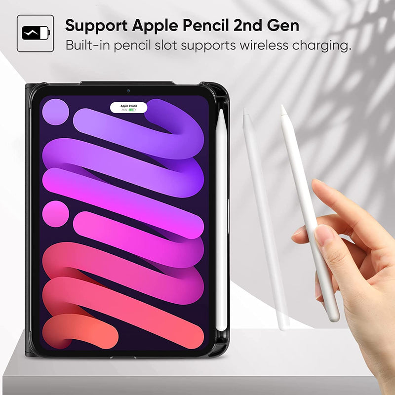 iPad Mini A17 Pro (2024), iPad Mini 6th Gen (2021) Multi-Angle Smart Stand Case | Fintie