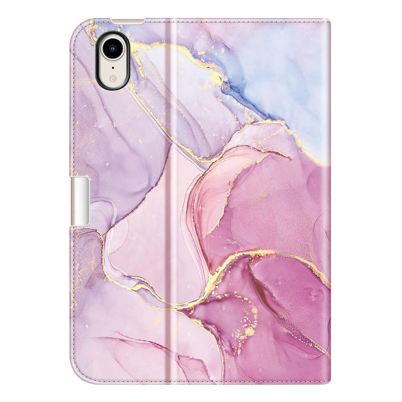 iPad Mini A17 Pro (2024), iPad Mini 6th Gen (2021) Multi-Angle Smart Stand Case | Fintie