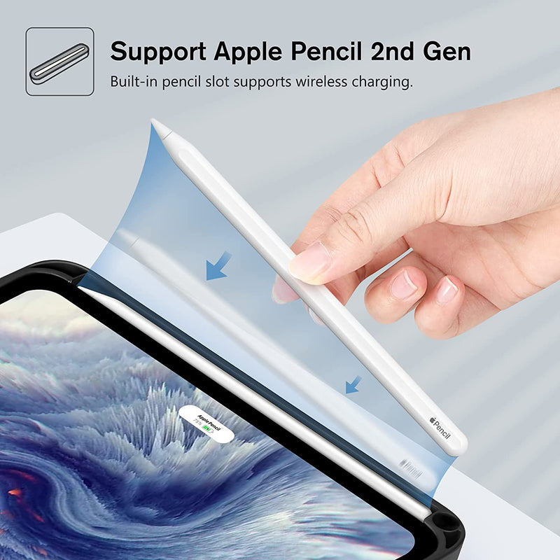 ipad mini 6 case with apple pencil 2 holder