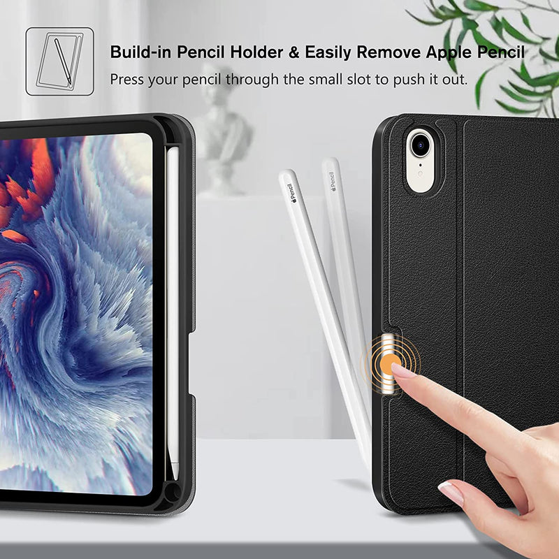 ipad mini 6 case with Pencil holder fintie