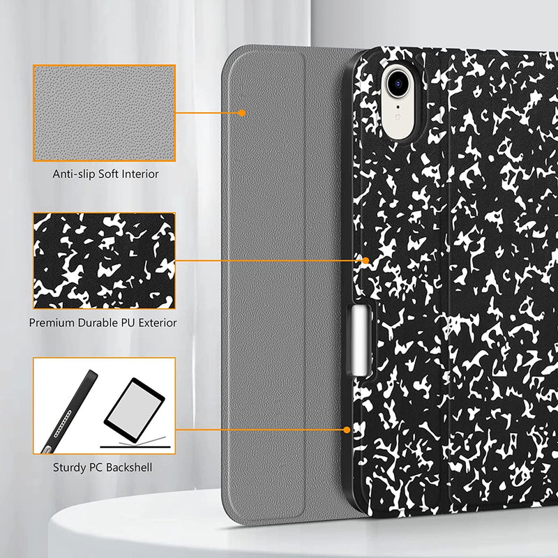 close-up ipad mini 6 case fintie