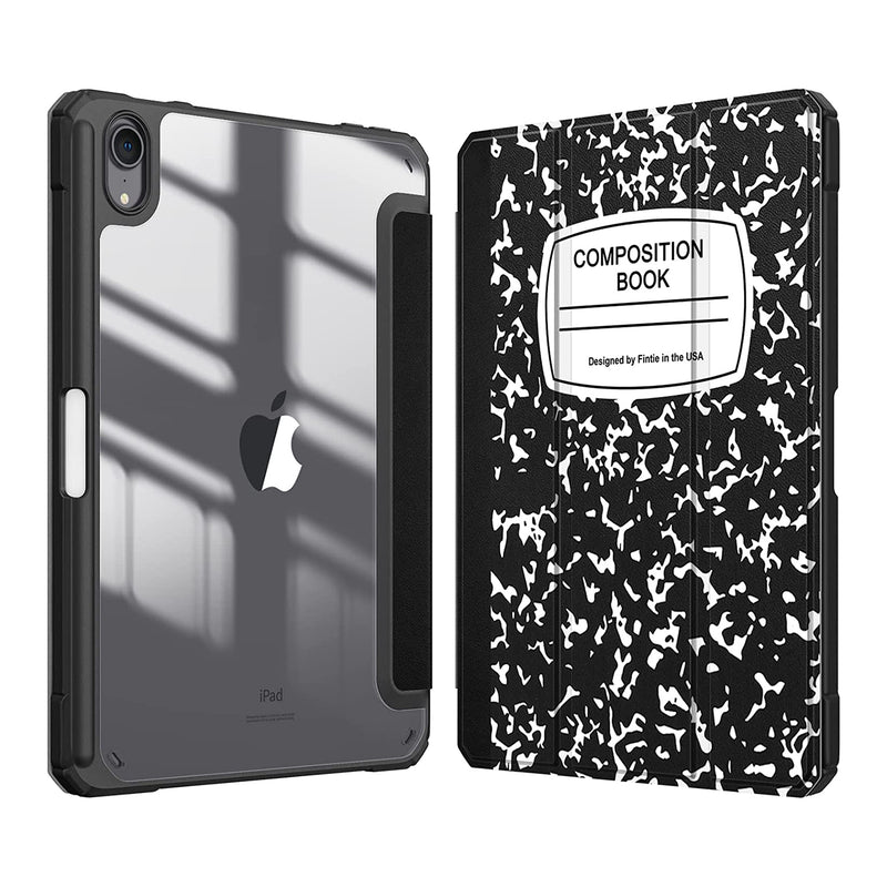 fintie ipad mini 6 2021 cover - composition book