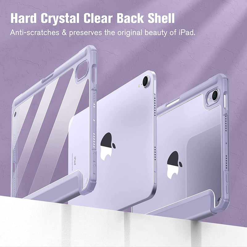 ipad mini 6 case with clear back cover