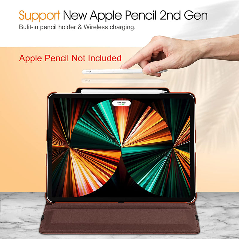 fintie ipad pro 12.9 5th generation case with pencil holder