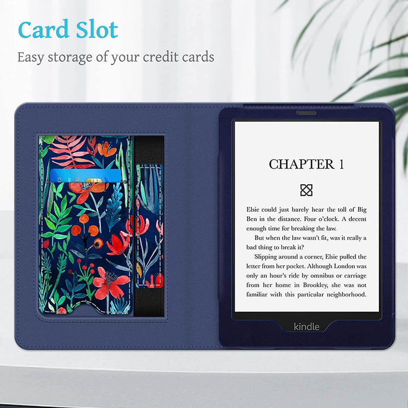 Kindle Paperwhite (11th Gen 2021) Sleeve Case with Foldable Stand and Hand Strap | Fintie