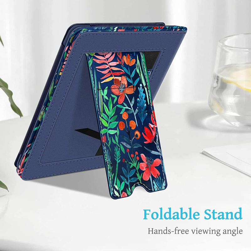 Kindle Paperwhite (11th Gen 2021) Sleeve Case with Foldable Stand and Hand Strap | Fintie