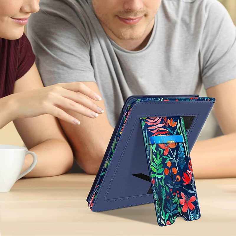 Kindle Paperwhite (11th Gen 2021) Sleeve Case with Foldable Stand and Hand Strap | Fintie