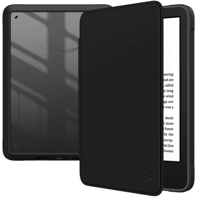 Fintie Case for All-New Kindle (11th Generation, 2022 Release) - [Corner  Protection] Hard Back Shell Cover with Hand Strap (NOT fit Kindle  Paperwhite