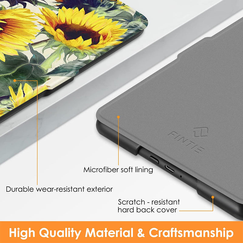 Kindle Paperwhite (11th Gen 2021) SlimShell PU Leather Case | Fintie
