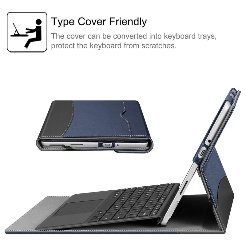 surface go case fits type cover