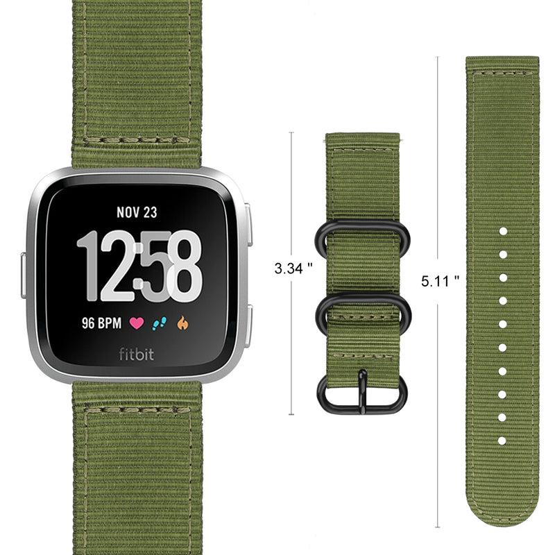 Nylon Band for Fitbit Versa 2/Versa Lite/Versa Special Edition | Fintie