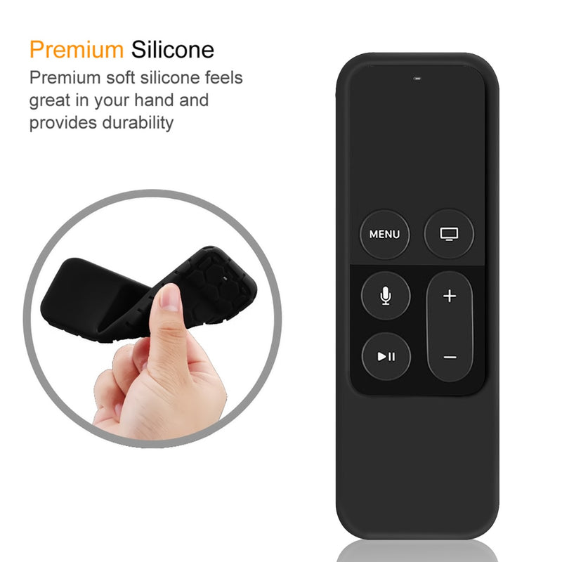 Apple TV 4K 5th/4th Gen Remote Lightweight Silicone Case | Fintie