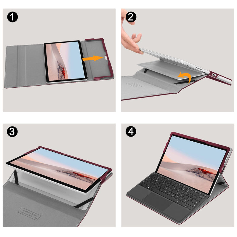 surface go case installation guides
