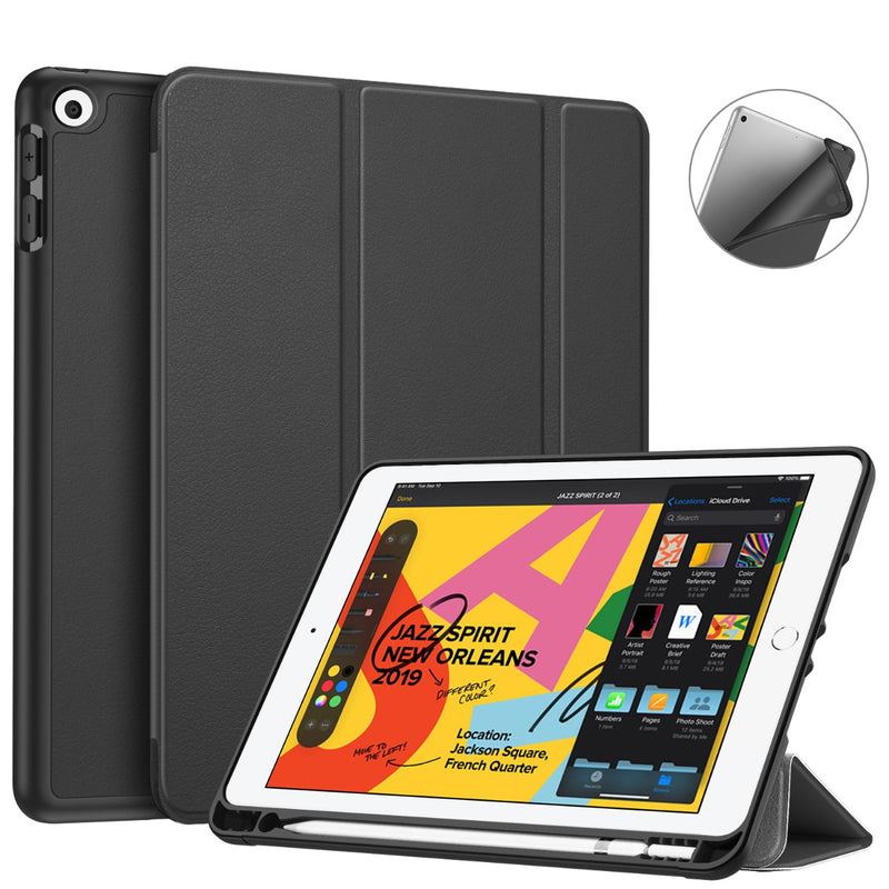 10.2 inch ipad case with pencil holder