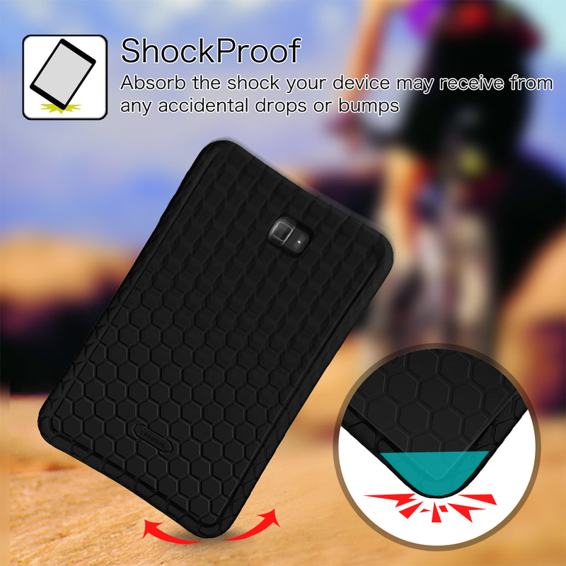 Galaxy Tab A 10.1 2016 (SM-T580/T585/T587) Silicone Case | Fintie