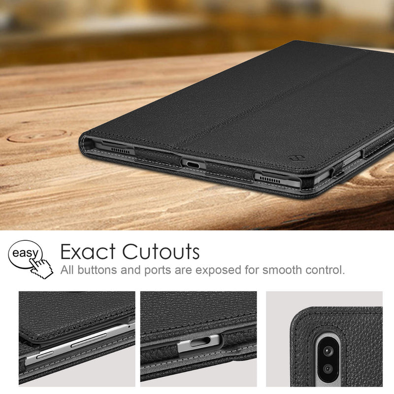access to ports, lights and buttons with fintie case on