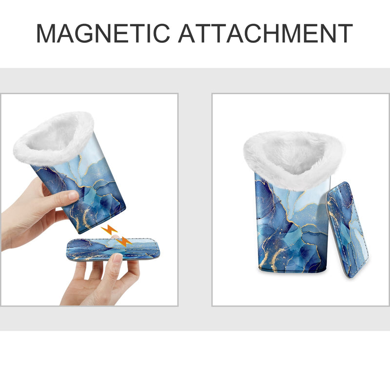 Fintie Plush Lined Eyeglasses Holder with Magnetic Base