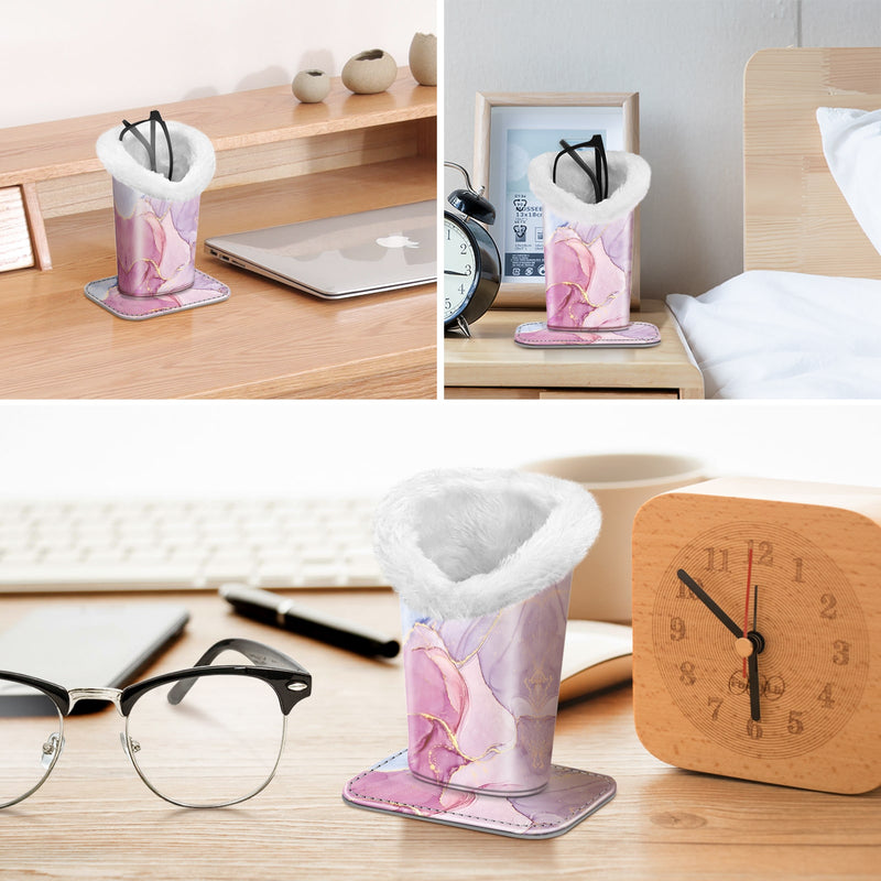 Fintie Plush Lined Eyeglasses Holder with Magnetic Base