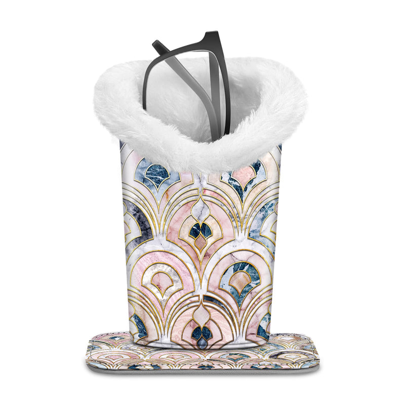Fintie Plush Lined Eyeglasses Holder with Magnetic Base