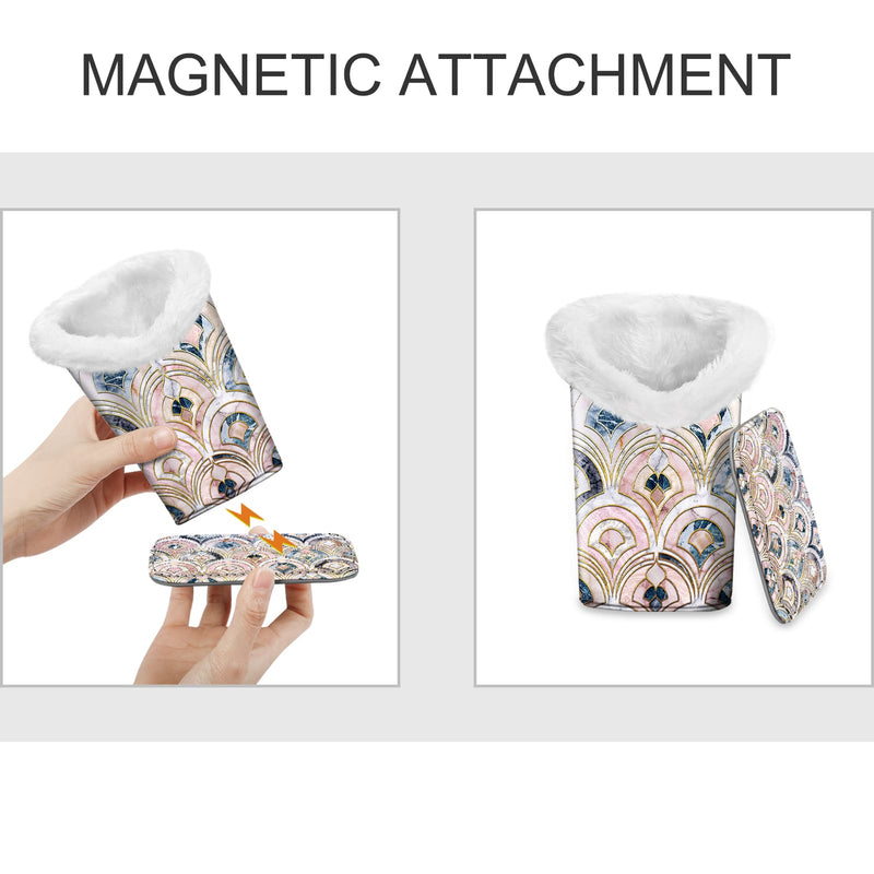 Fintie Plush Lined Eyeglasses Holder with Magnetic Base