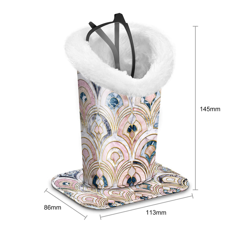 Fintie Plush Lined Eyeglasses Holder with Magnetic Base